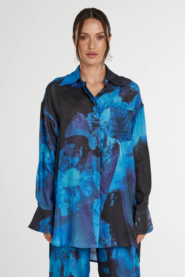 Summi Summi Boss shirt- dark lumen