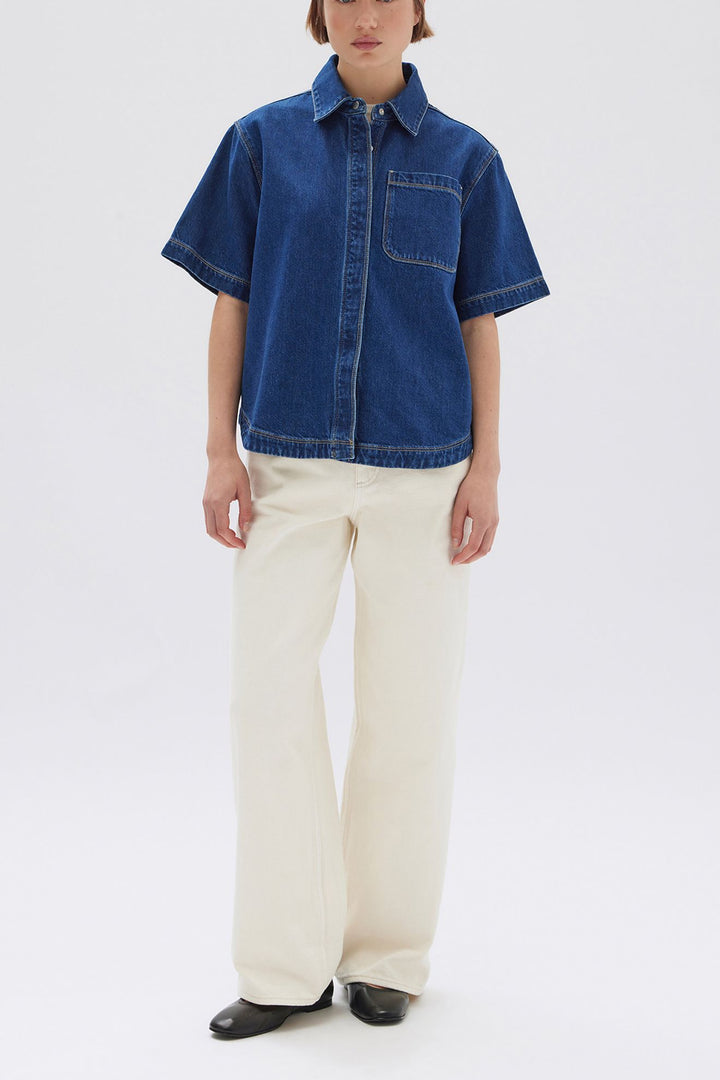 Marlow Boxy Denim Shirt