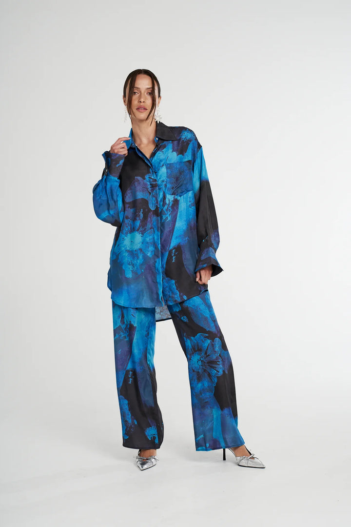 Summi Summi Boss shirt- dark lumen
