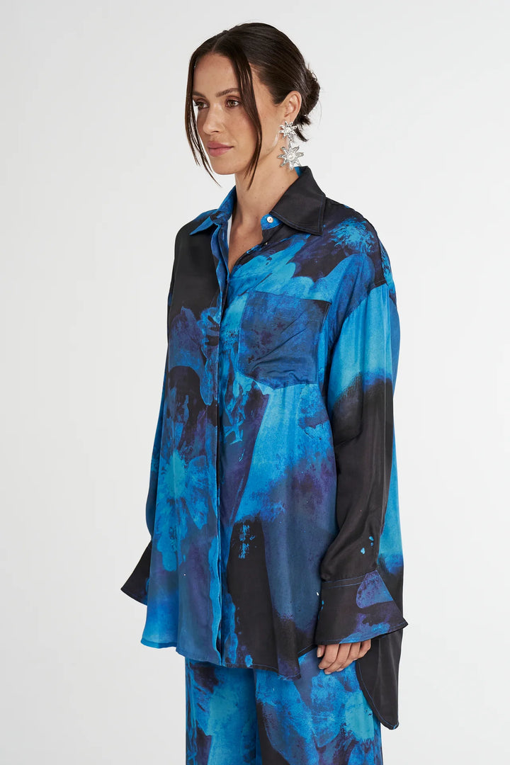 Summi Summi Boss shirt- dark lumen