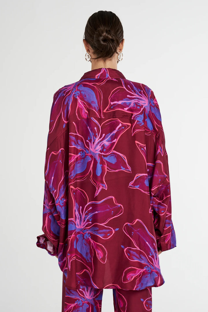 Summi Summi LO oversized shirt-Jam Lily