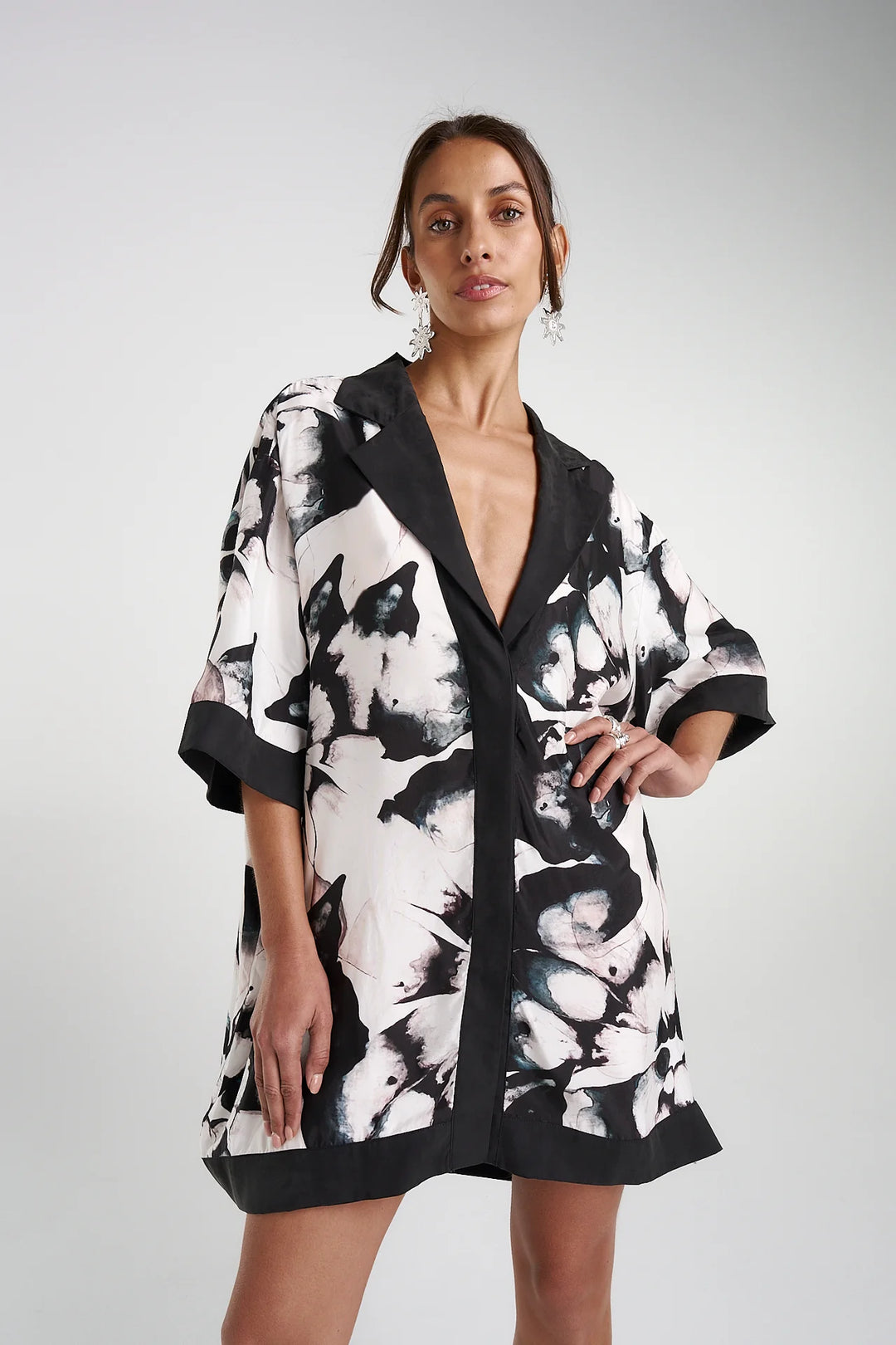 Summi Summi Luka shirt dress W/collar