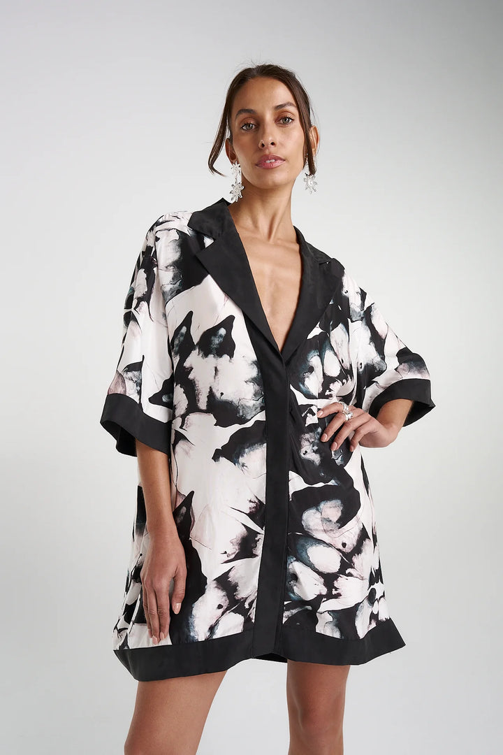 Summi Summi Luka shirt dress W/collar