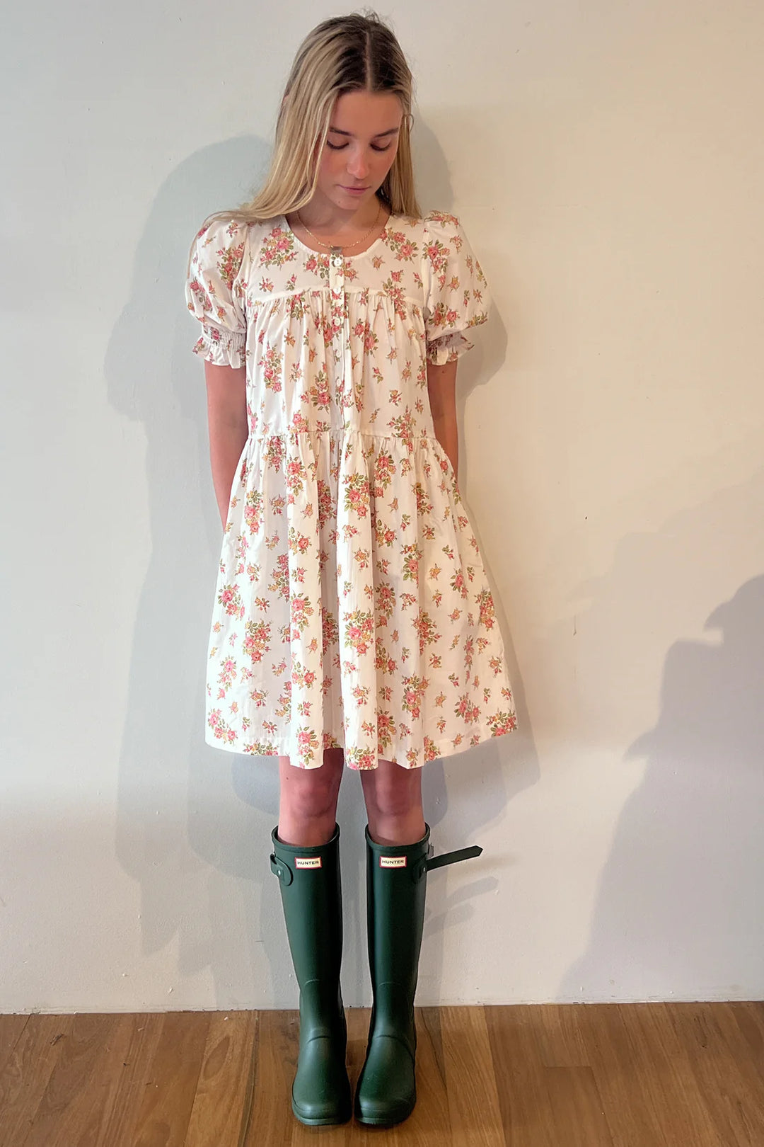 Oak meadow Holly midi- della floral blush