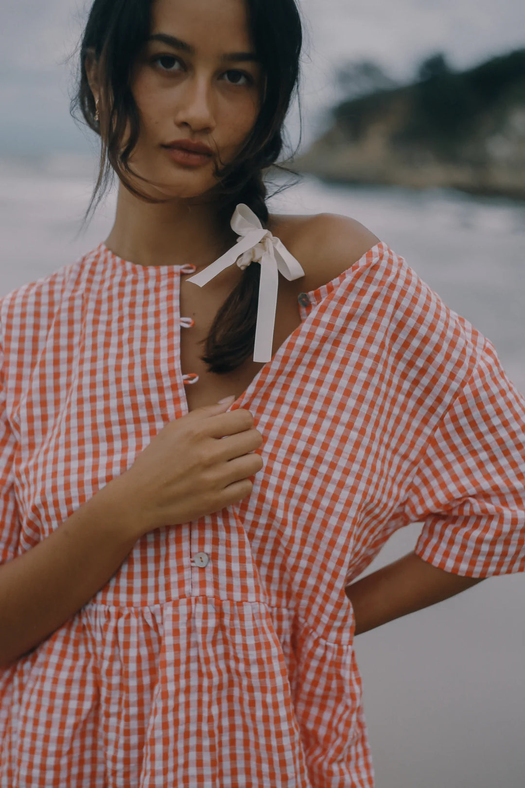 Bare road Darcey dress- starburst gingham