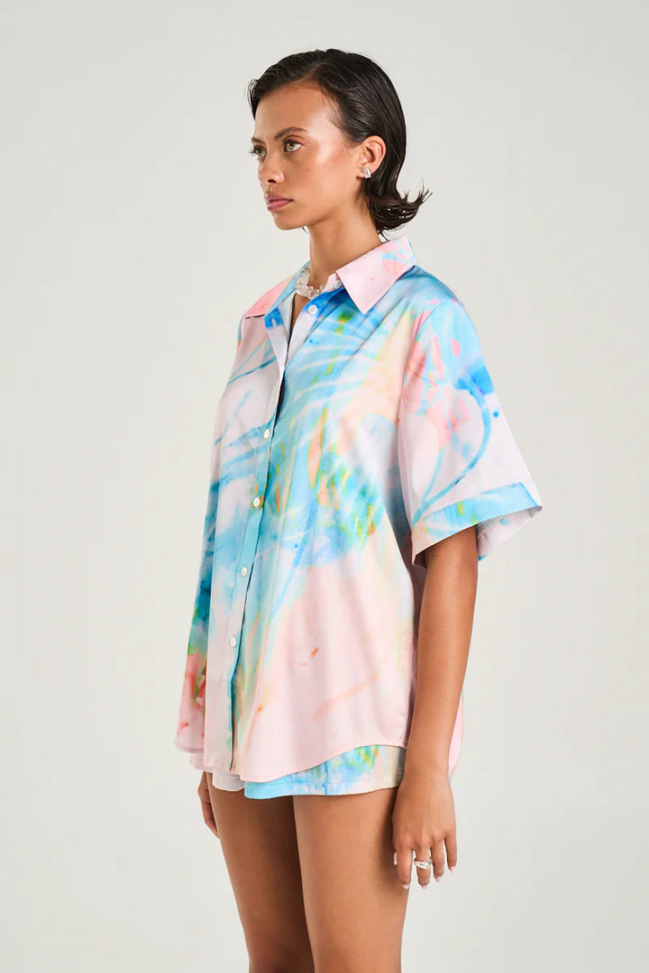 Summi Summi button up shirt- Medusa phase