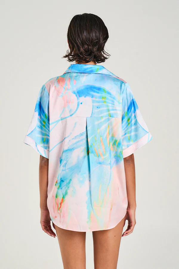 Summi Summi button up shirt- Medusa phase
