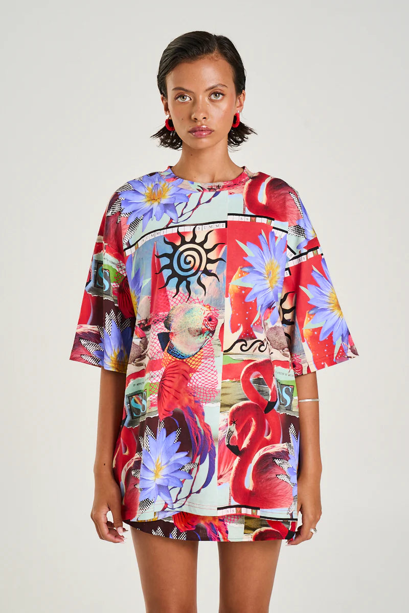 Summi Summi oversized tee- dazed