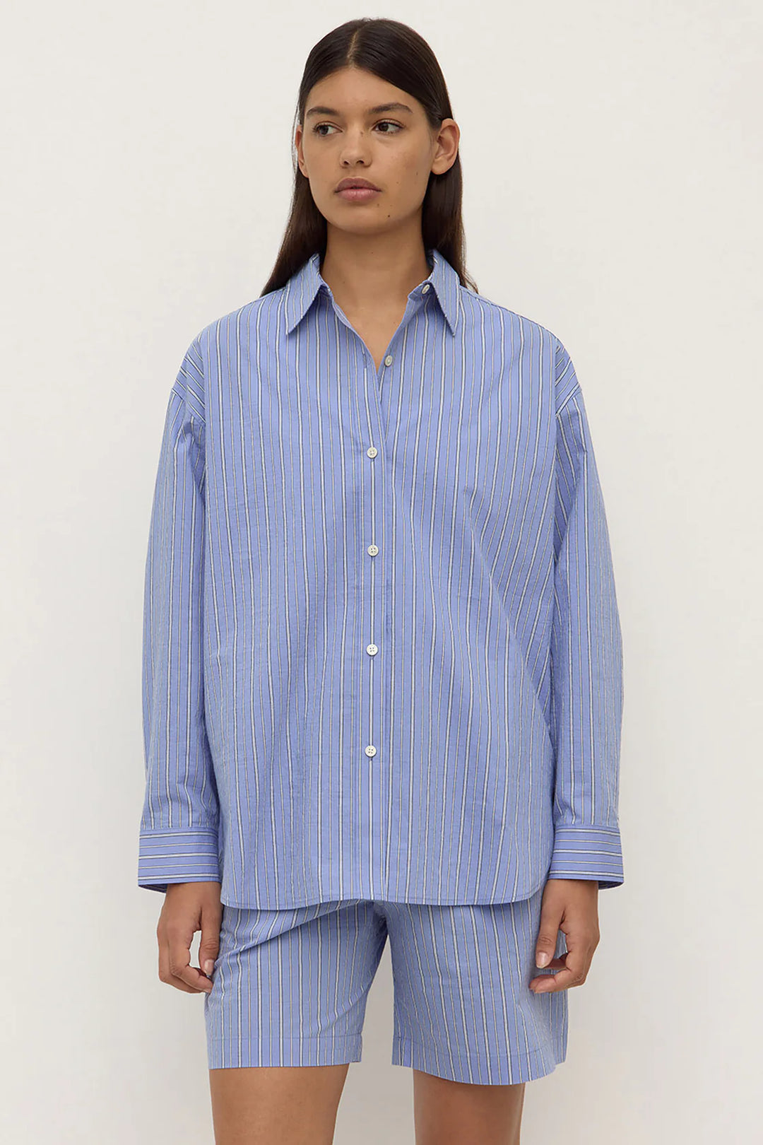 Assembly label Erina stripe shirt