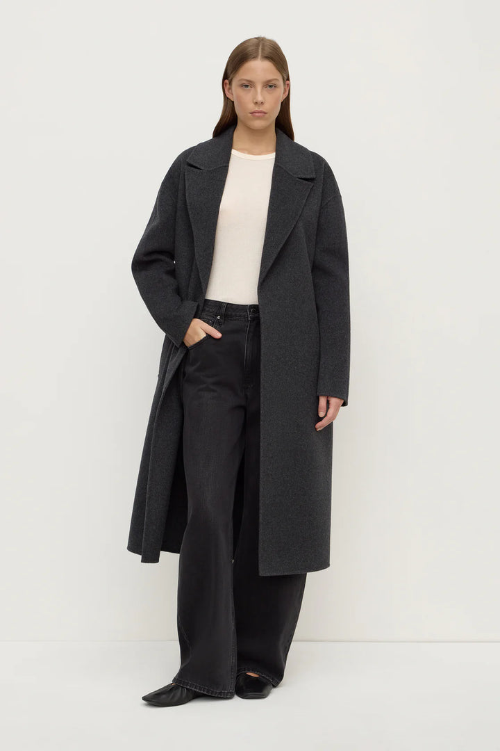 Assembly label Ivy coat- charcoal marl