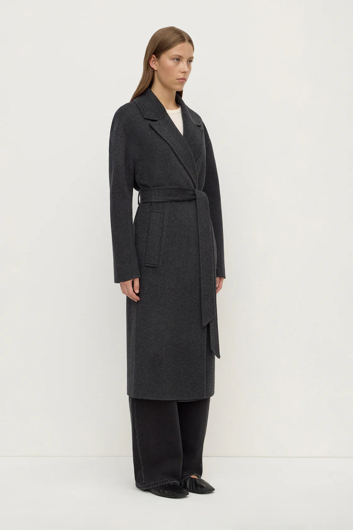 Assembly label Ivy coat- charcoal marl