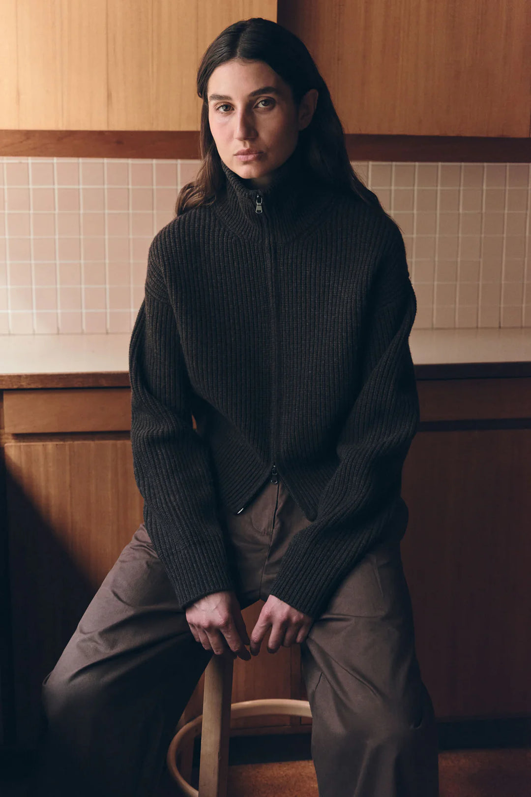 Assembly label Kaia Wool Zip sweater