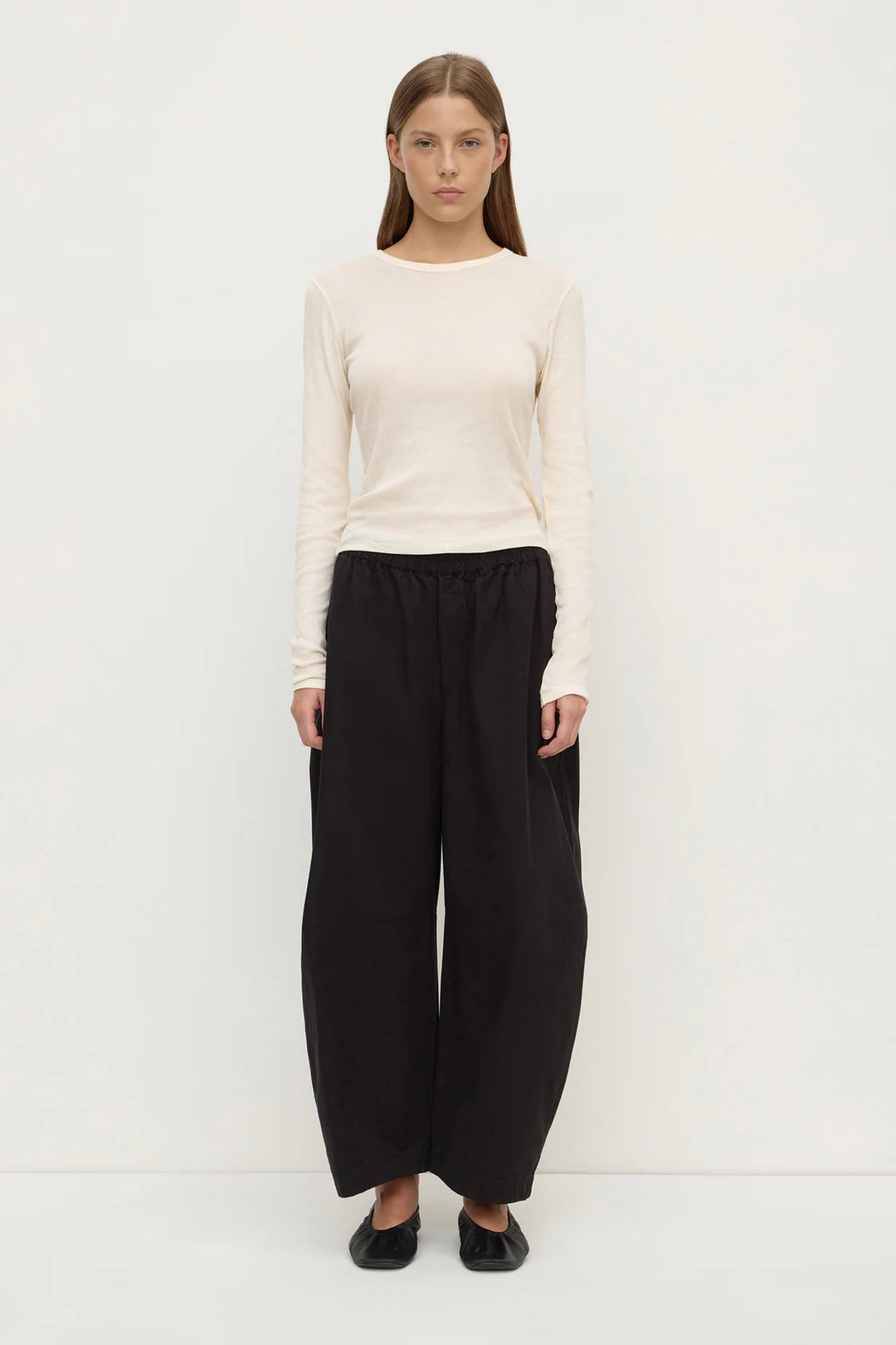 Assembly label Lola barrel pant- black