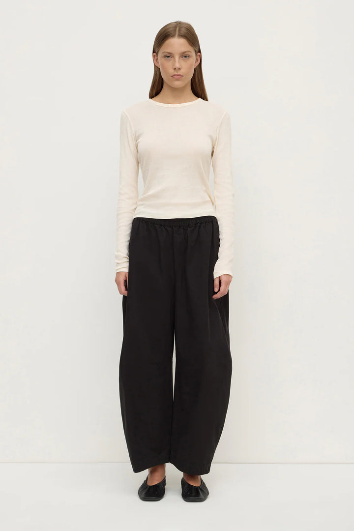 Assembly label Lola barrel pant- black