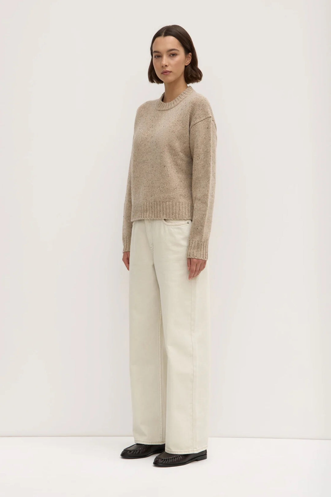 Beau Merino Wool Knit - Cream