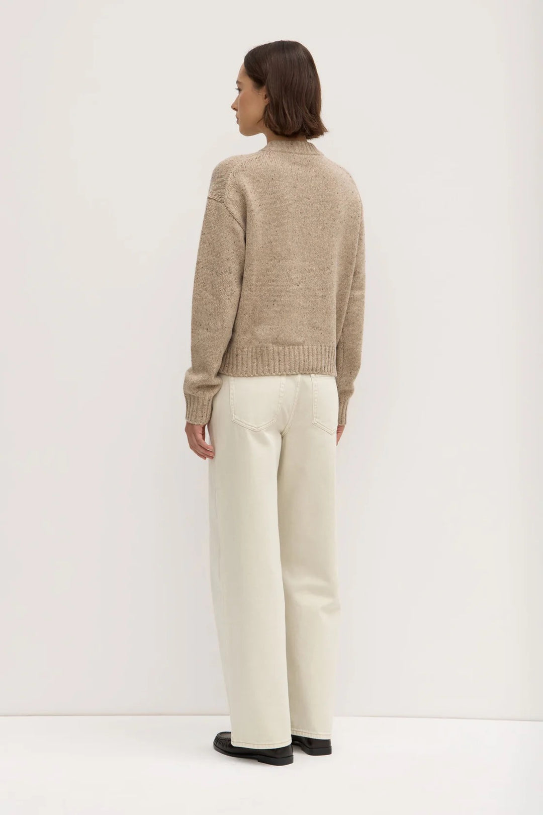 Beau Merino Wool Knit - Cream