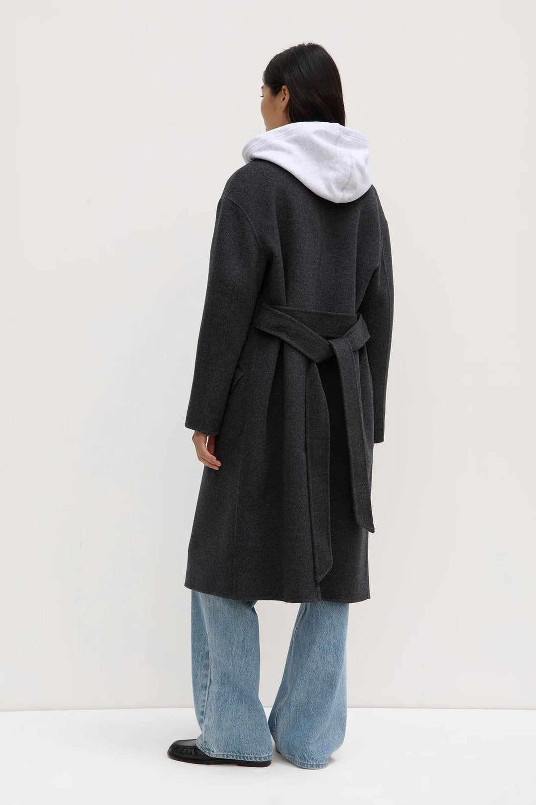 Sadie Coat - Charcoal Marle