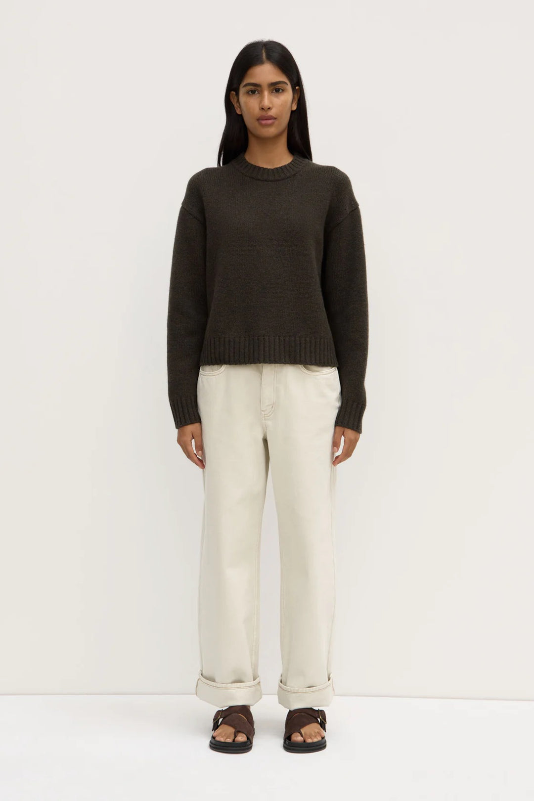 Beau Merino Wool Knit - Sorrel Marle