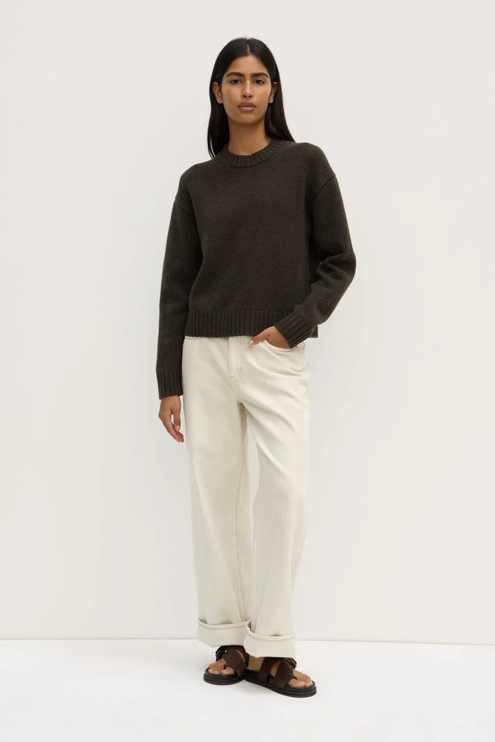 Beau Merino Wool Knit - Sorrel Marle
