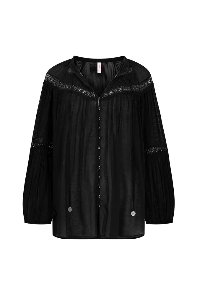 Spell Theodora blouse- black